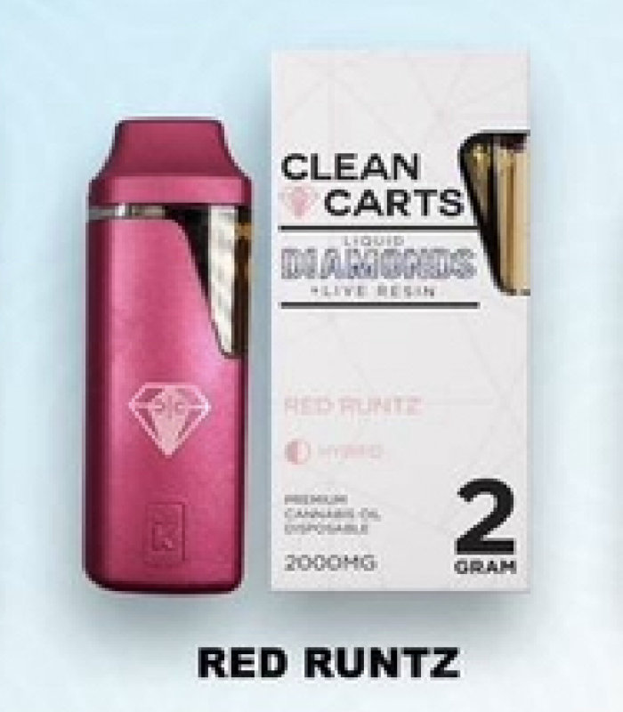 Clean Carts Red Runtz